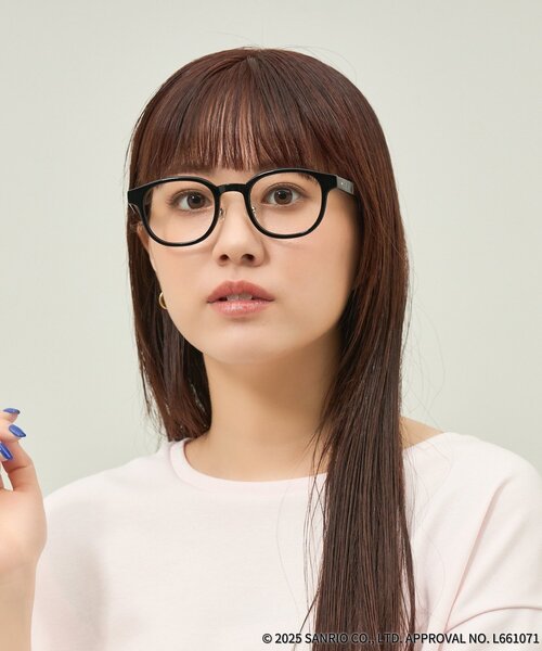 Zoff 可愛い丸メガネ ZA242012B 度入り お値下げ⭐︎ZA242012Bブラック丸メガネ 可愛いおしゃれ - メルカリ
