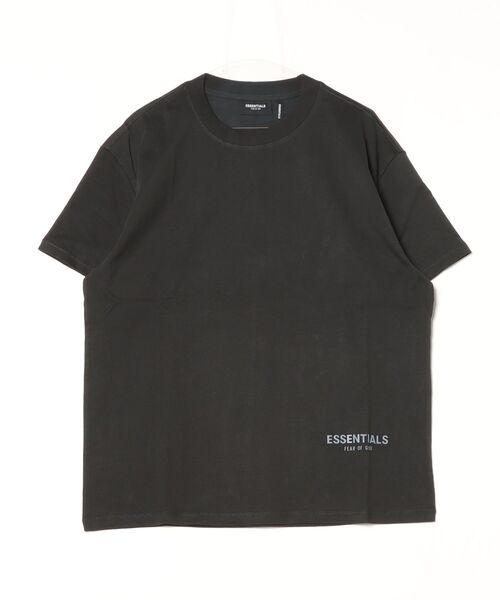 FOG エッセンシャルズ リフレクター 半袖 Tシャツ ブラック M FEAR OF GOD Fear of God essentials Tシャツ メンズ レディース