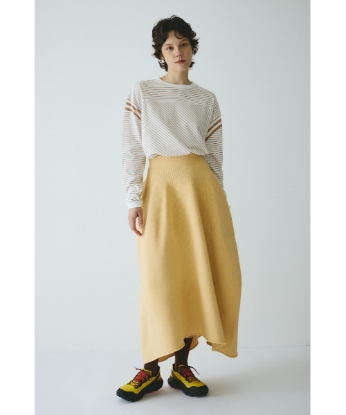 HeRIN.CYE スカート Jersey volume knit skirt ジャージボリューム