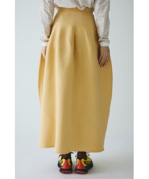 HeRIN.CYE スカート Jersey volume knit skirt ジャージボリューム