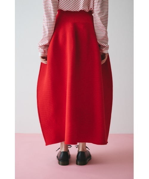 HeRIN.CYE スカート Jersey volume knit skirt ジャージボリューム