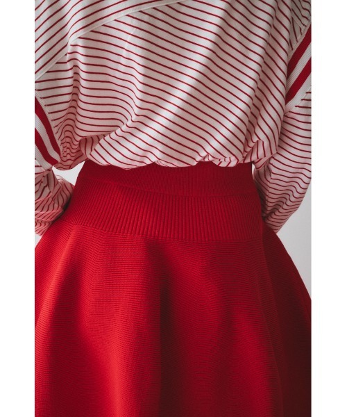 HeRIN.CYE スカート Jersey volume knit skirt ジャージボリューム