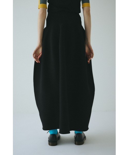 HeRIN.CYE スカート Jersey volume knit skirt ジャージボリューム