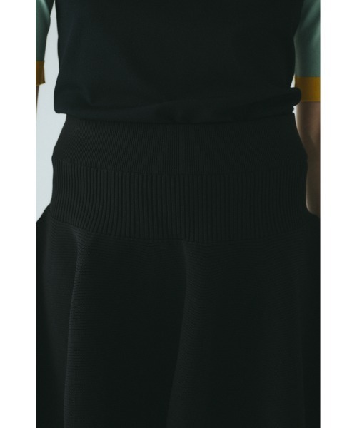 HeRIN.CYE スカート Jersey volume knit skirt ジャージボリューム