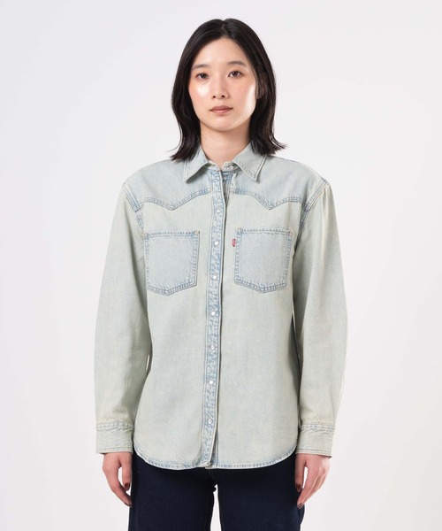 ブラウス シャツ Levi's/リーバイス TEODORA ウェスタンシャツ レディース