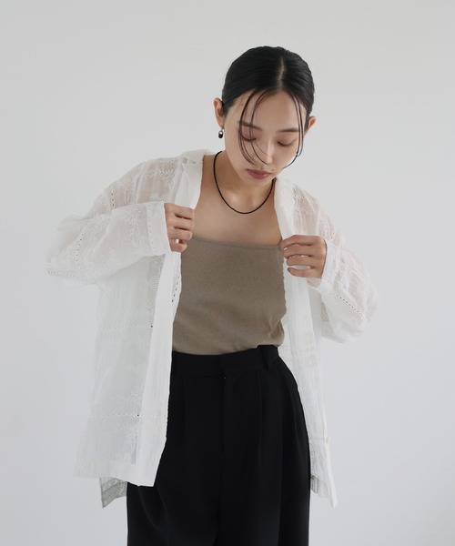 hellam(ヘラム) ブラウス シャツ カットワークレースシャツ hellam(ヘラム) ブラウス シャツ カットワークレースシャツ