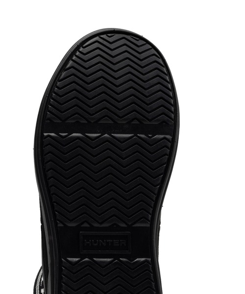 HUNTER ブラック スリッポン HUNTER（ハンター） スリッポン 「HUNTER/ハンター」厚底スリッポン