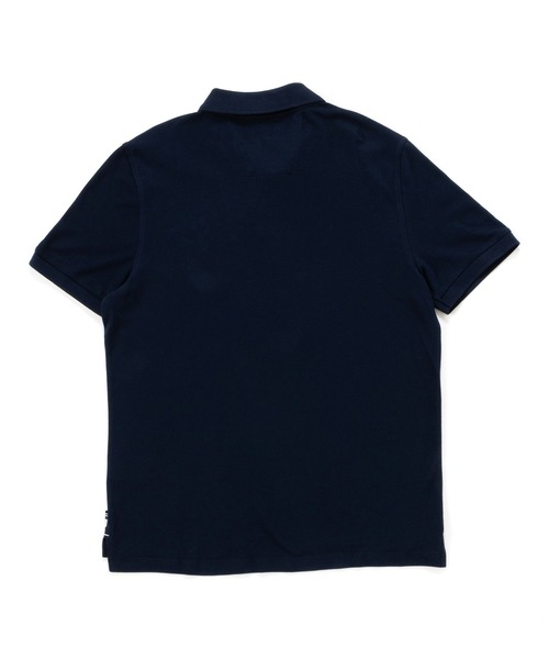 「NAUTICA」 半袖ポロシャツ M ブラック メンズ