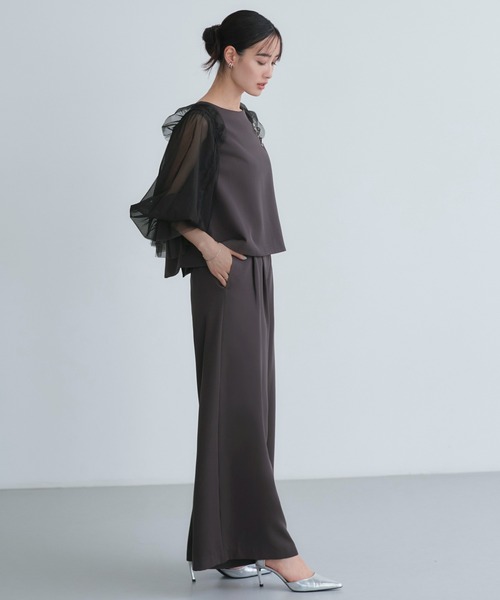 【美品】RUIRUE BOUTIQUE ルイルエブティック　パンツドレス RUIRUE BOUTIQUE（ルイルエブティック） パンツドレス 「オケージョン