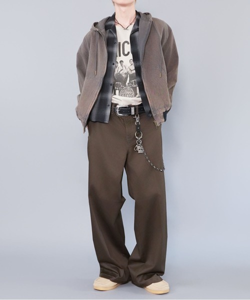 SPINNS（スピンズ） ブルゾン アウター 短丈 ダック地 アクティブ