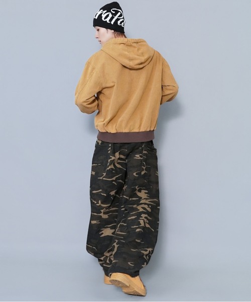 SPINNS（スピンズ） ブルゾン アウター 短丈 ダック地 アクティブ