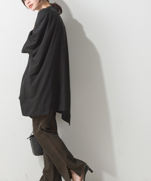 「terrace」 7分袖ブラウス MEDIUM ブラック レディース_画像8