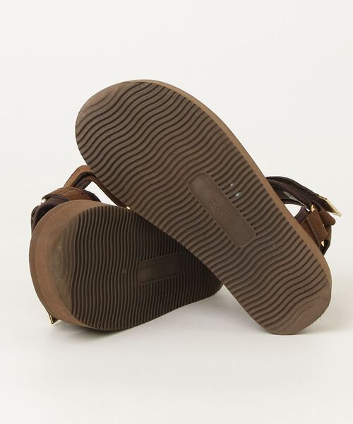 「SUICOKE」 フラットサンダル 23cm ブラウン レディース_画像3