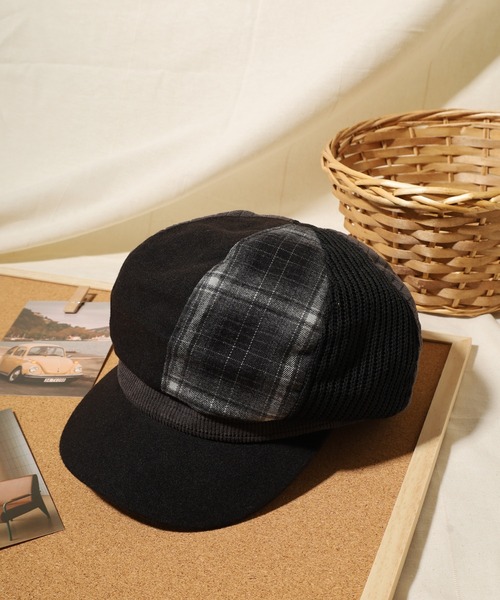 Mr.FATMAN 「MRFATMAN」 キャスケット L グレー メンズ : ZOZOTOWN