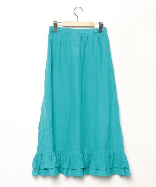 「ICHI Antiquites」 フレアスカート - ブルー レディース_画像2