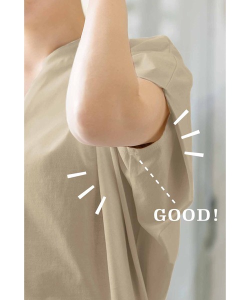 「IEDIT」 半袖ワンピース MEDIUM ネイビー レディース_画像9