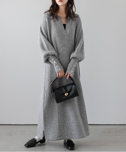 ルネニットワンピース Rene(ルネ) LIMITED EDITION 2018年製 ブラウジングニット ワンピース