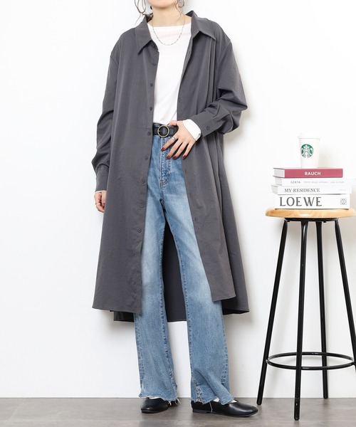 revertical シャツ ロングシャツ メンズ レディース : ZOZOTOWN Yahoo