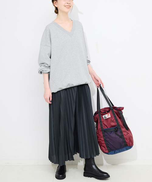 SLOBE IENA（スローブイエナ） トレーナー スウェット Vネックビック