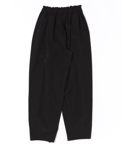 アヤン ドレープ タック エンジニア パンツ レディース カーキ