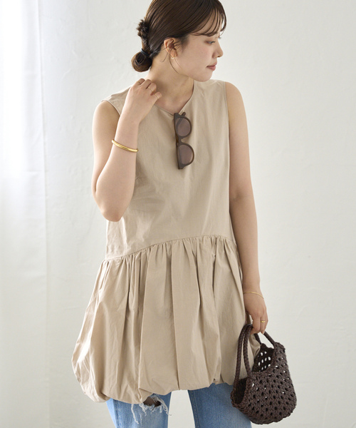 plage（プラージュ） ノースリーブワンピース FREE ベージュ