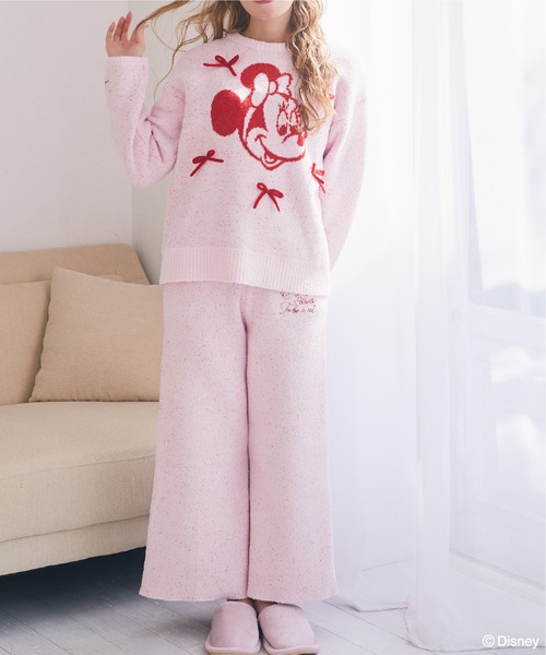 Disney（ディズニー） パジャマ ルームウェア ミッキー/ミニー/ニット