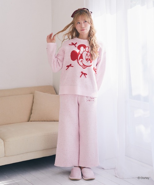 Disney（ディズニー） パジャマ ルームウェア ミッキー/ミニー/ニット