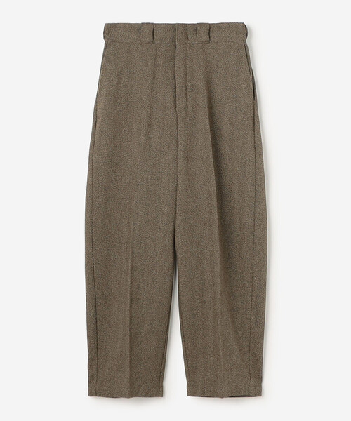 BEAUTY&YOUT別注 Dickies ウールワイドスラックス ブラウン32 Dickies（ディッキーズ） パンツ |「別注」ワイド スラックス WOMEN