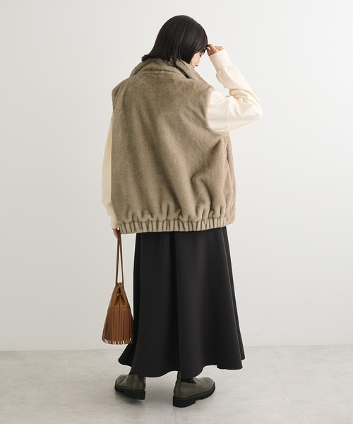 Green Parks（グリーンパークス） ベスト ジレ スタンドカラーZIP