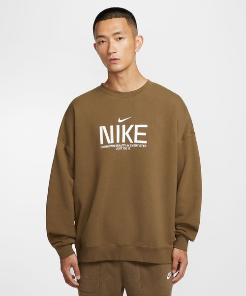 NIKE（ナイキ） クラブ FT OS L/S クルー GCEL メンズ : ZOZOTOWN