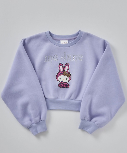 meJane（ミージェーン） トレーナー HELLO KITTY×mejaneコラボ 裏起毛