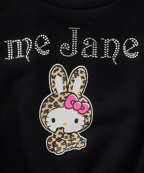 meJane（ミージェーン） トレーナー HELLO KITTY×mejaneコラボ 裏起毛