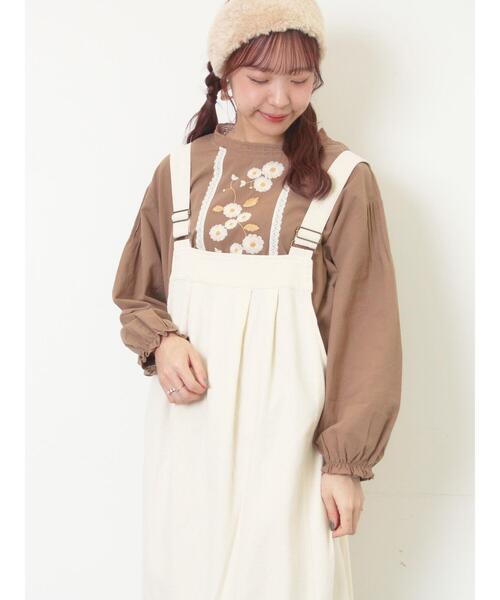 Samansa Mos2（サマンサモスモス） ブラウス シャツ 「WEB限定」花柄