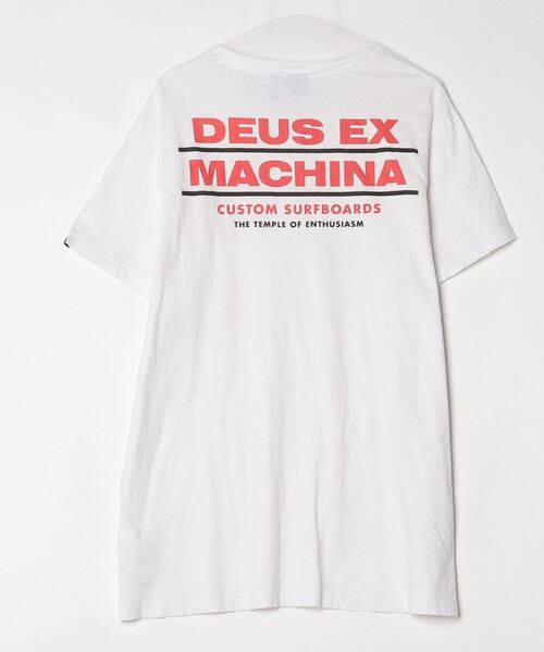 「DEUS EX MACHINA」 半袖Tシャツ X-LARGE ホワイト メンズ_画像2
