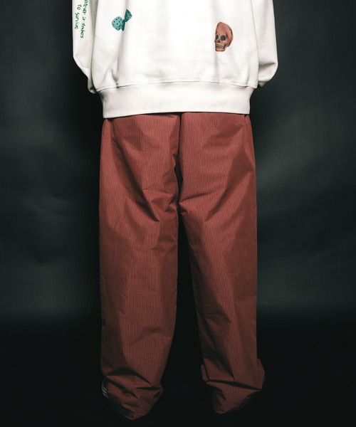 Subciety（サブサエティ） パンツ Graph check pants メンズ