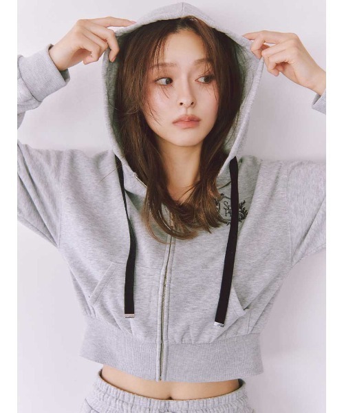 SNIDEL HOME パジャマ ルームウェア スウェットパーカー レディース