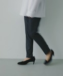 スラックス パンツ ストレッチテーパードパンツ...の詳細画像3