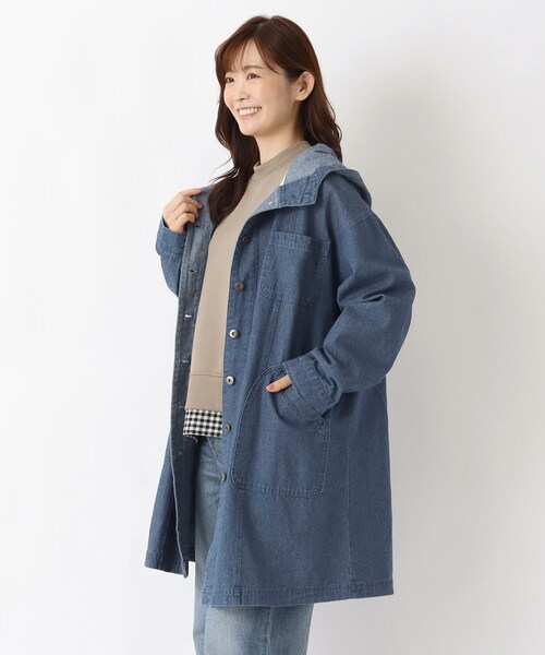 one'sterrace（ワンズテラス） コート アウター デニムフード付き