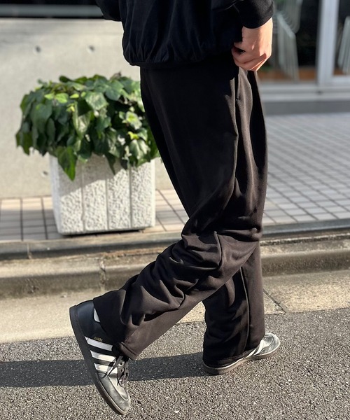 スウェットパンツ ジャージ 「yield select」ワイドシルエット