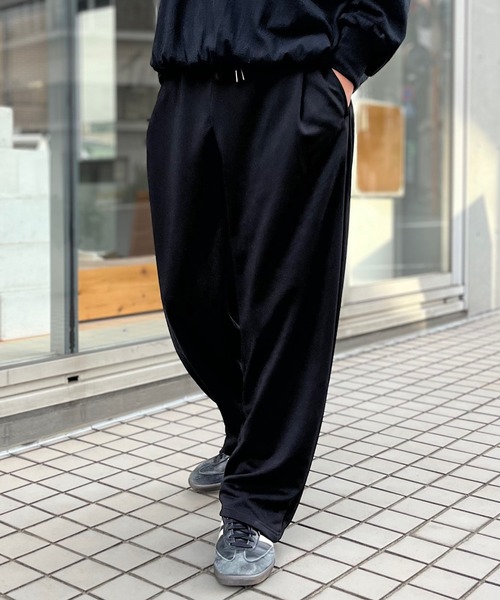 スウェットパンツ ジャージ 「yield select」ワイドシルエット