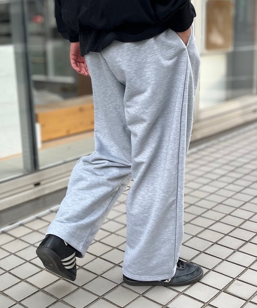 ワイドパンツ スウェットパンツ ジャージ 「yield select」ワイド