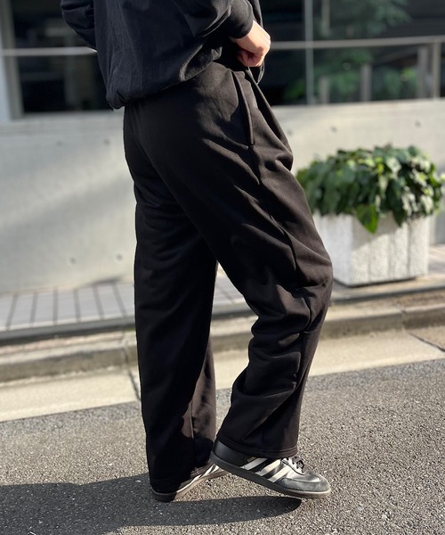 ワイドパンツ スウェットパンツ ジャージ 「yield select」ワイド