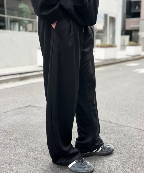 ワイドパンツ スウェットパンツ ジャージ 「yield select」ワイド