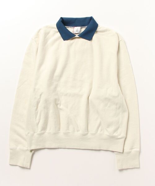 「6」 スウェットカットソー FREE レッド レディース_画像2