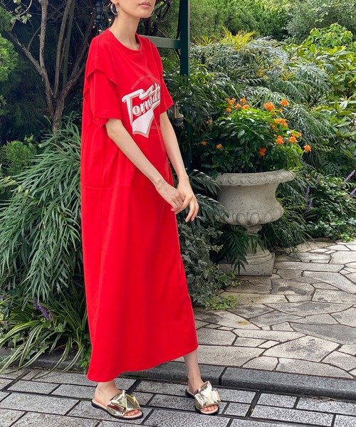 「AVIE」 Tシャツワンピース 38 ブラック レディース_画像10