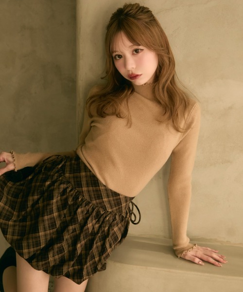 TITTY＆CO.（ティティーアンドコー） スカート チェック柄バルーン