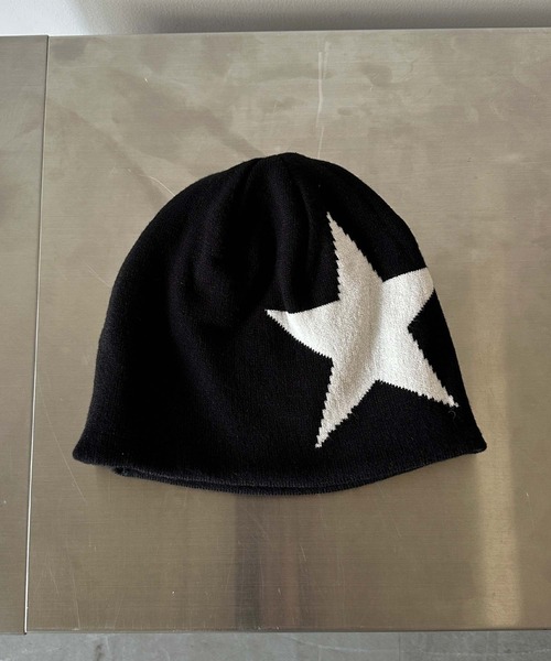 DAIYA（ダイヤ） ニット帽 ニットキャップ Y2K リバーシブル 2WAY