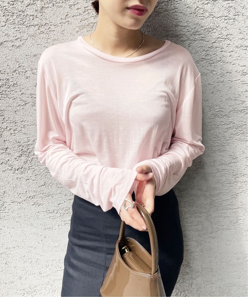 「EDIT. FOR LULU」 長袖カットソー FREE ブルー レディース_画像3