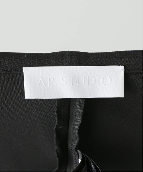 AP STUDIO スラックス パンツ 追加エラスティックパンツ レディース