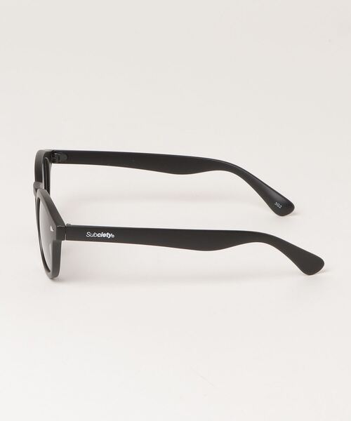 「Subciety」 サングラス FREE ブラック×ブルー メンズ_画像2